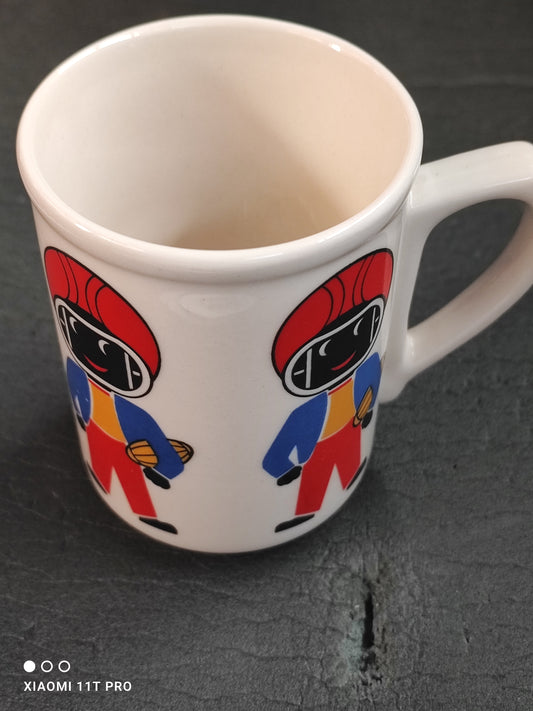 1990s American Footballer Mug by Silver Crane