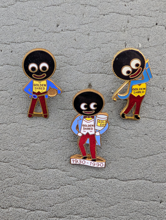 3 x Non Robertsons Badges