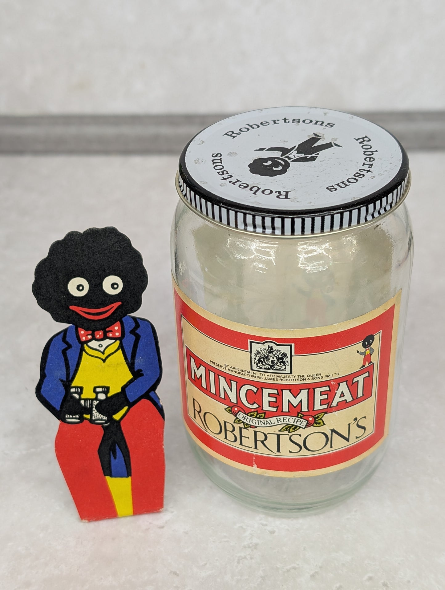 4" Stand Up Card Golly with Binoculars