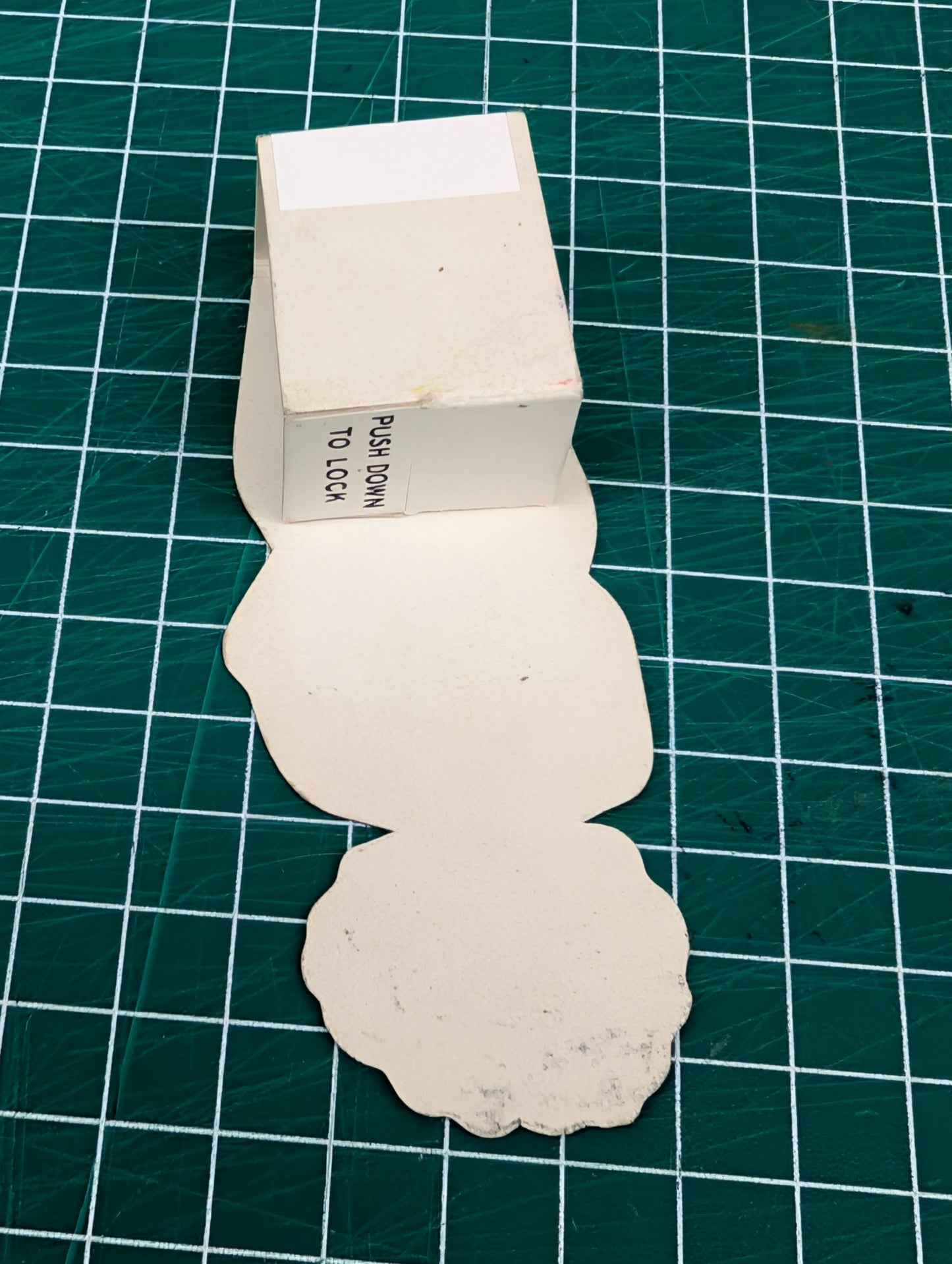 4" Stand Up Card Golly with Binoculars