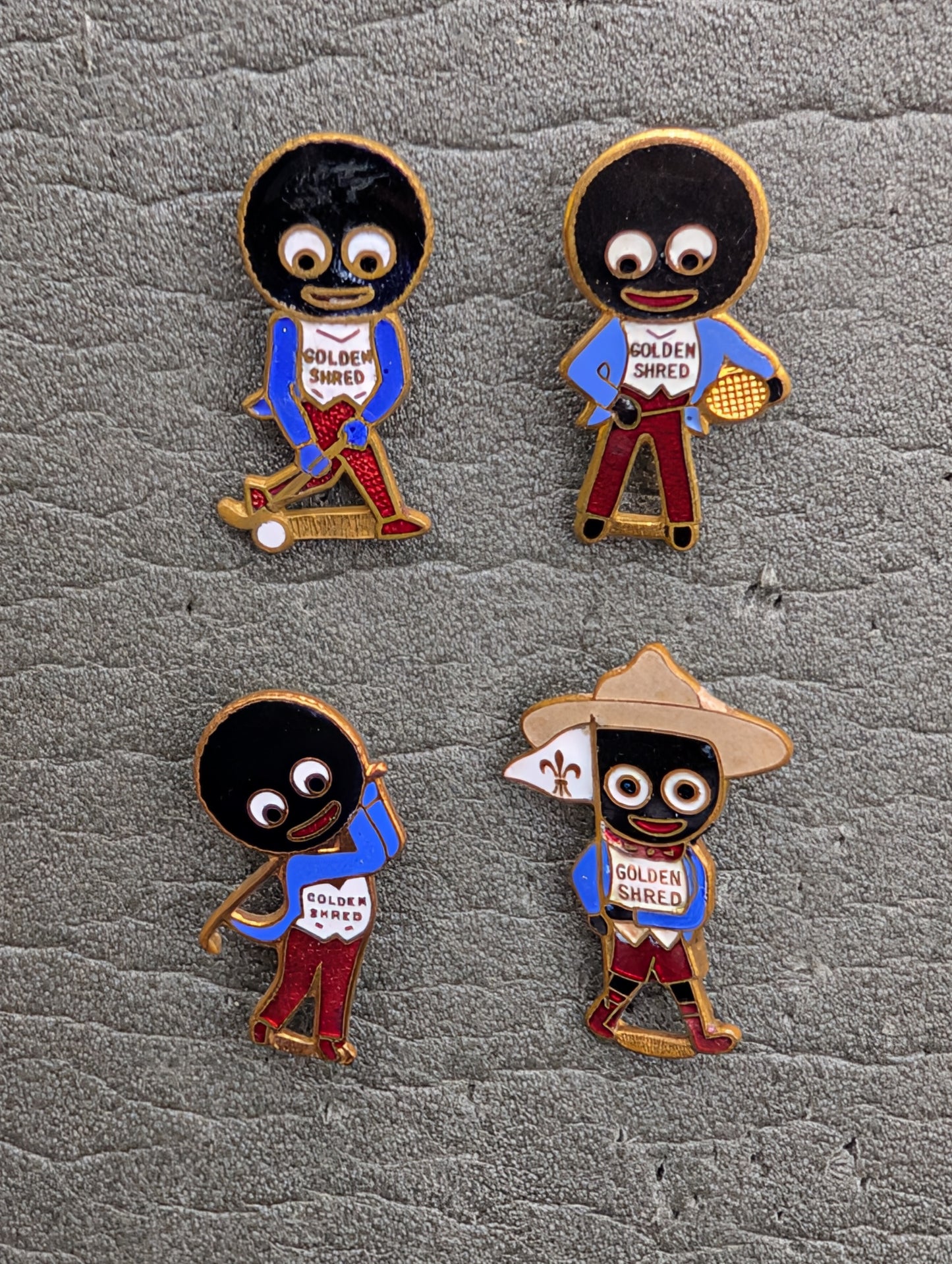 4 x 1950s Robertsons