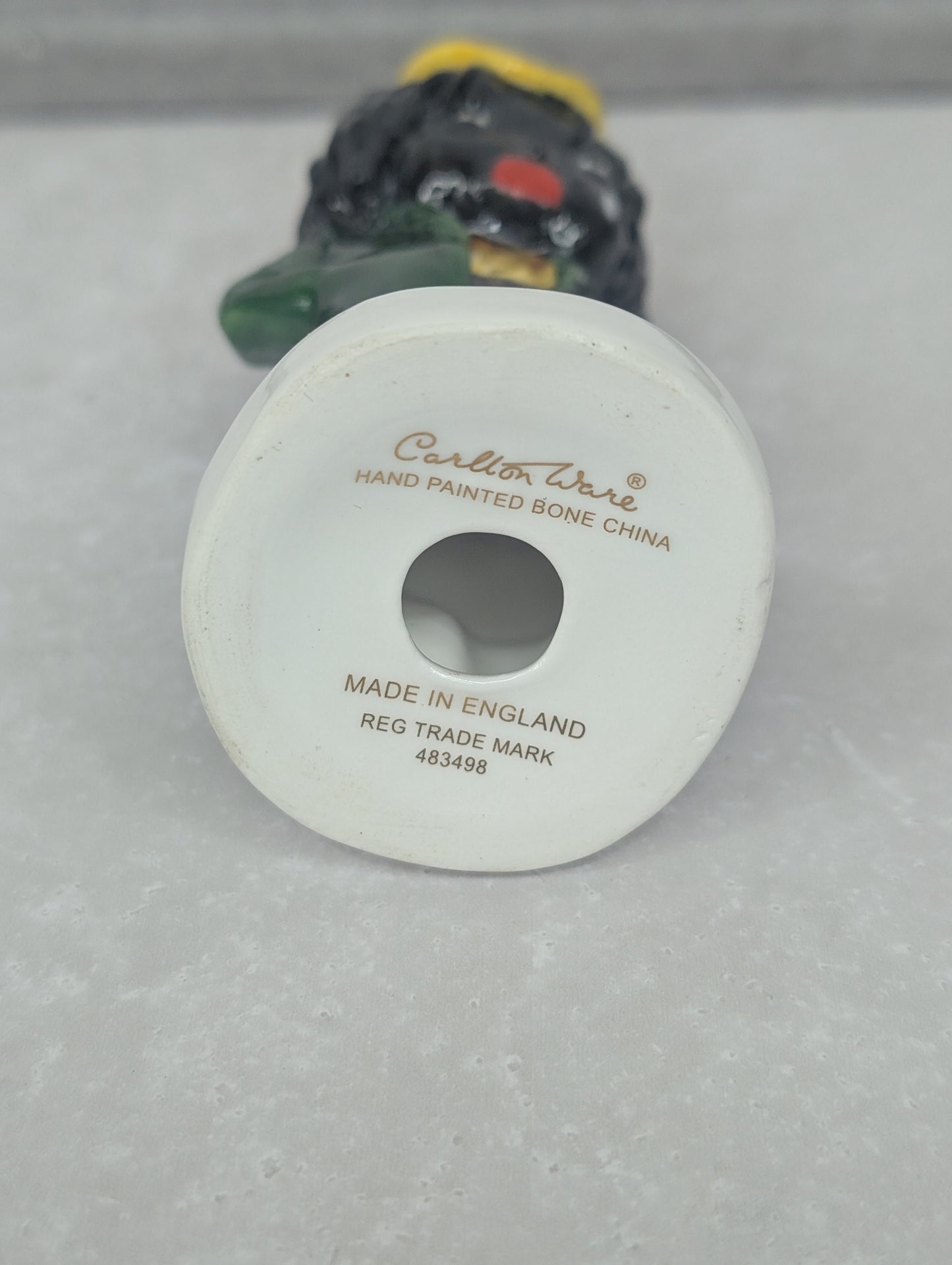 5" Crying Dapper Golly by Carltonware Green Jacket