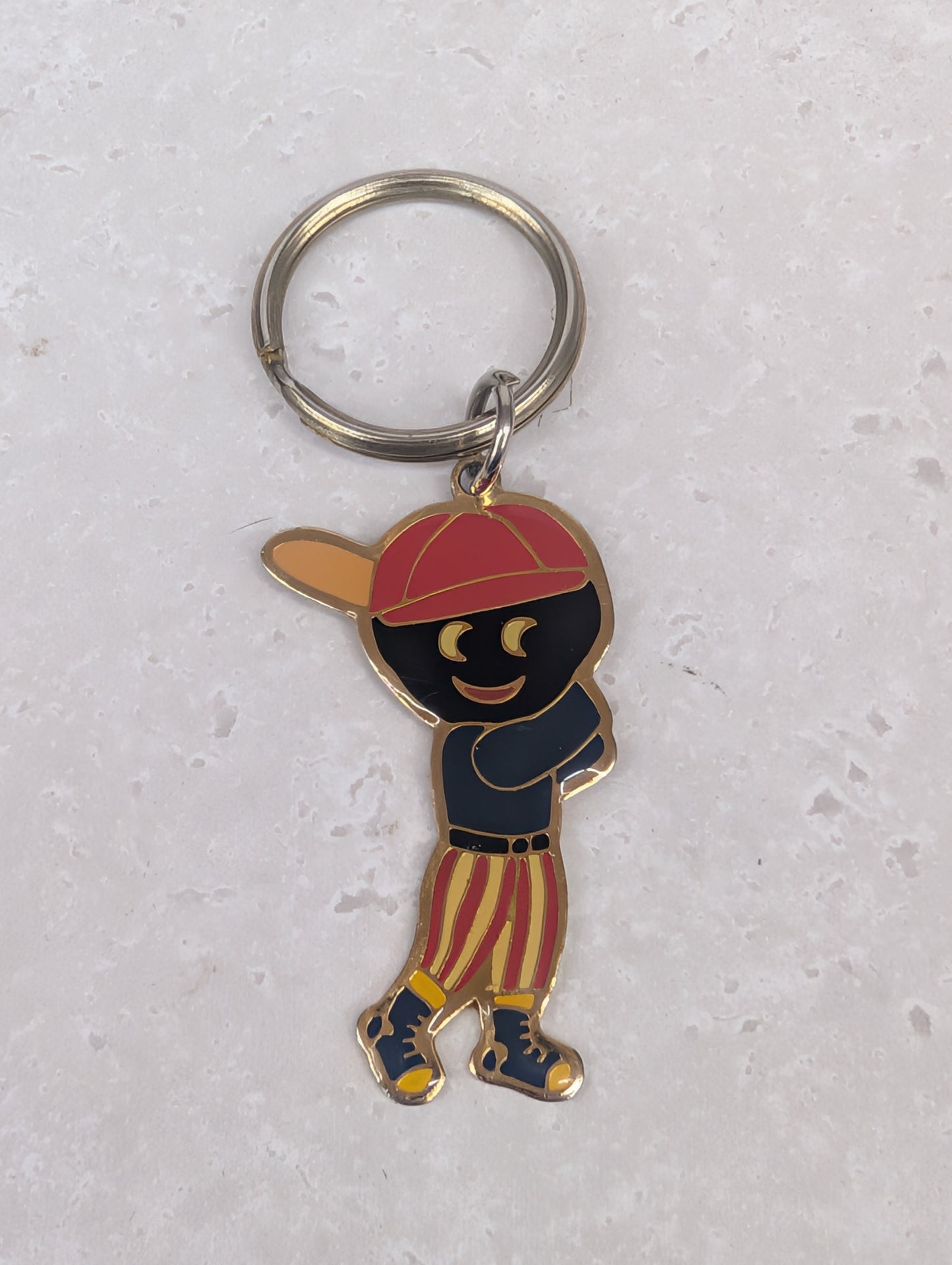 90s Baseballer Keyring Robertsons Stamp
