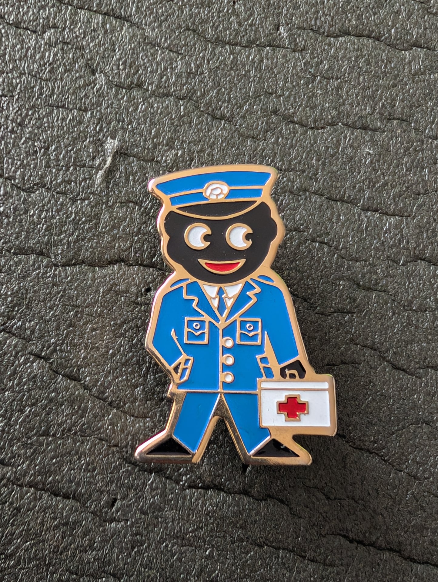 Ambulanceman BLUE BUTTONS
