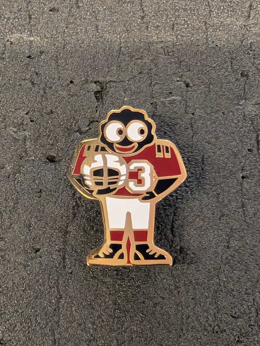 American Footballer Red/White