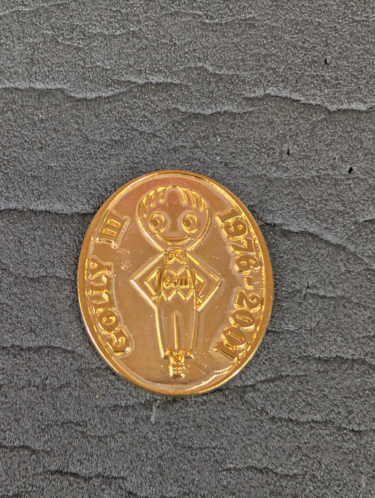BA17 Gold Unenamelled
