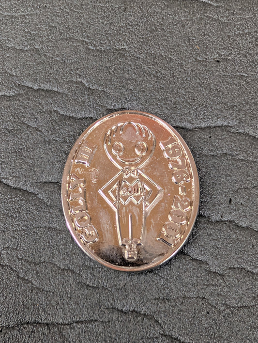 BA17 Silver Unenamelled