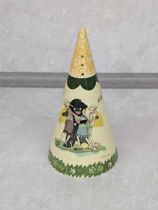 Carltonware Sugar Sifter Golly with Dolls