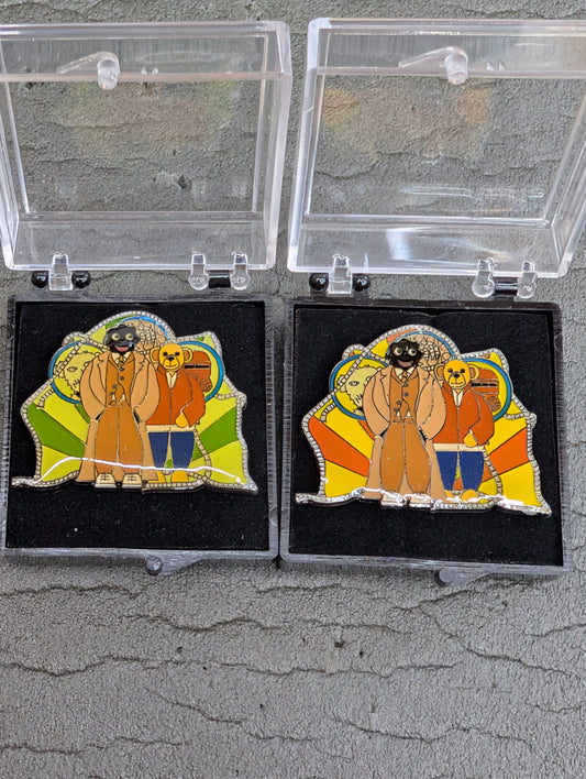 Dr Who Pair by Peter Wood