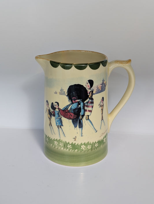 Dutch Dolls Carry Golly Jug by Carltonware
