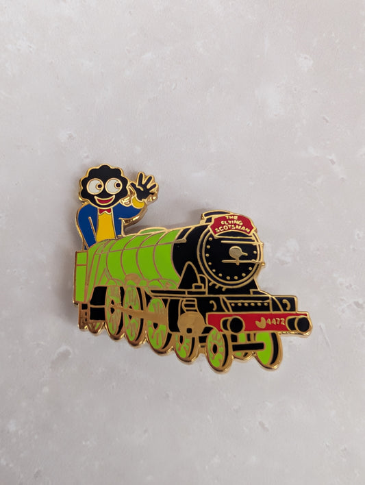 Flying Scotsman Original Big Hand Golly Badge
