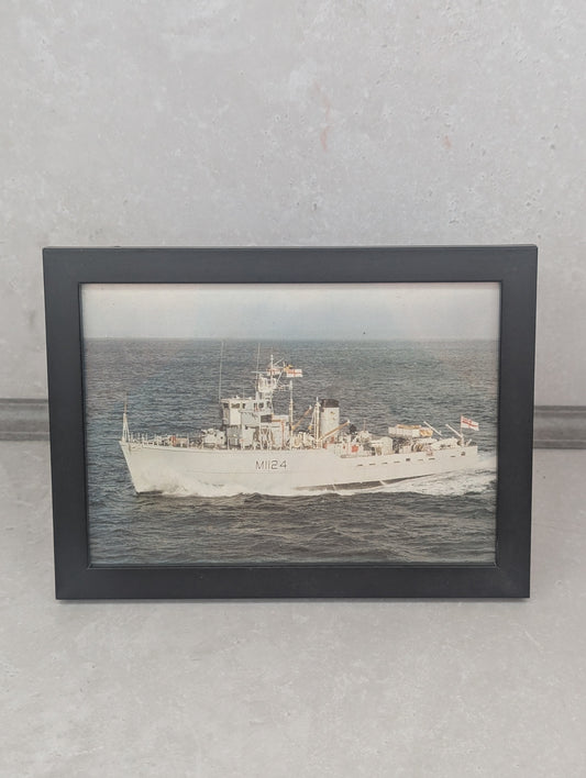 Framed Photo of HMS Crichton