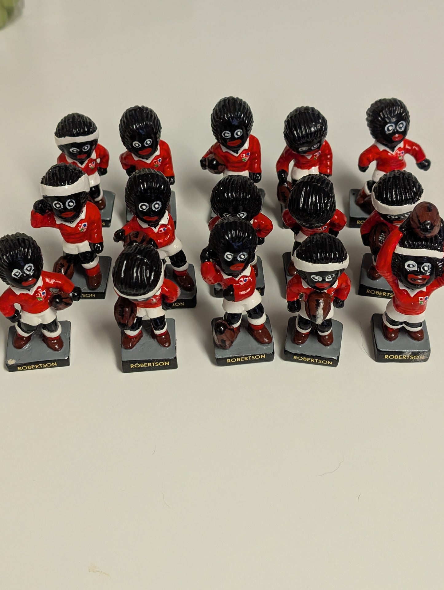 Full Set of 15 England Rugby Non Robertsons Figures