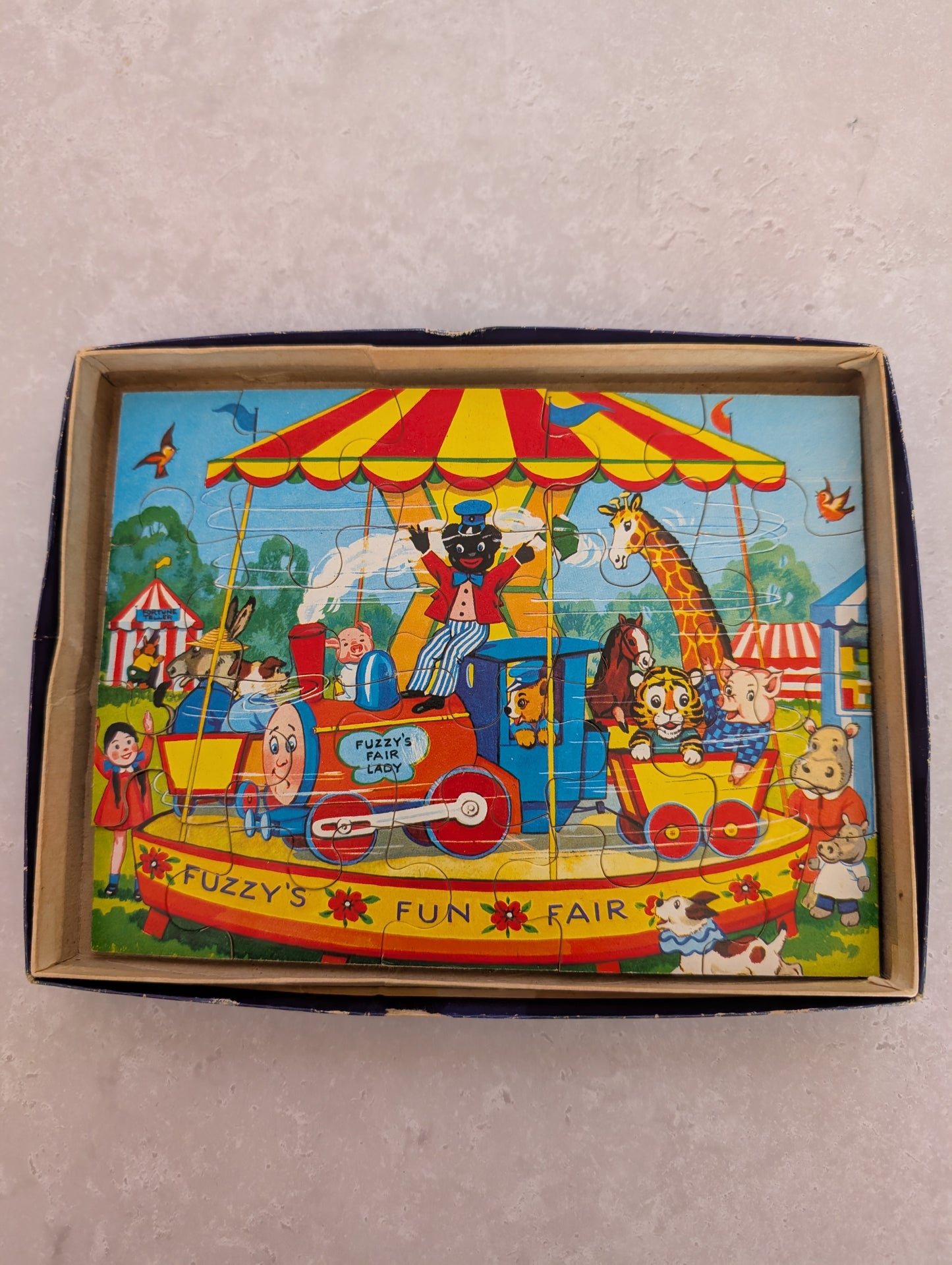 Fuzzys Fun Fair Jigsaw feat Golly