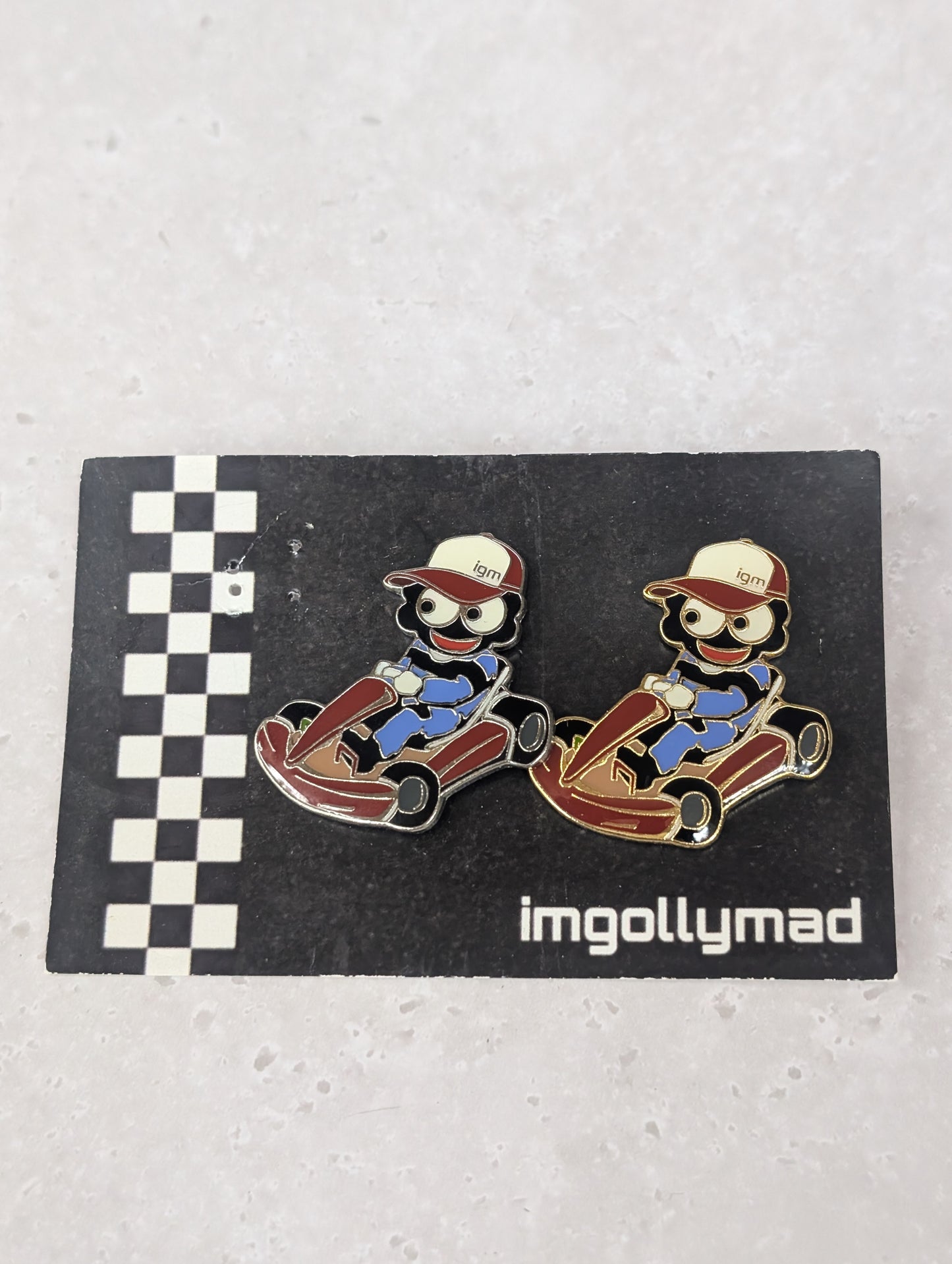 Go Kart Pair Red Karts