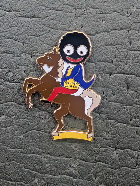 Golden Shred Horse Rider Brown