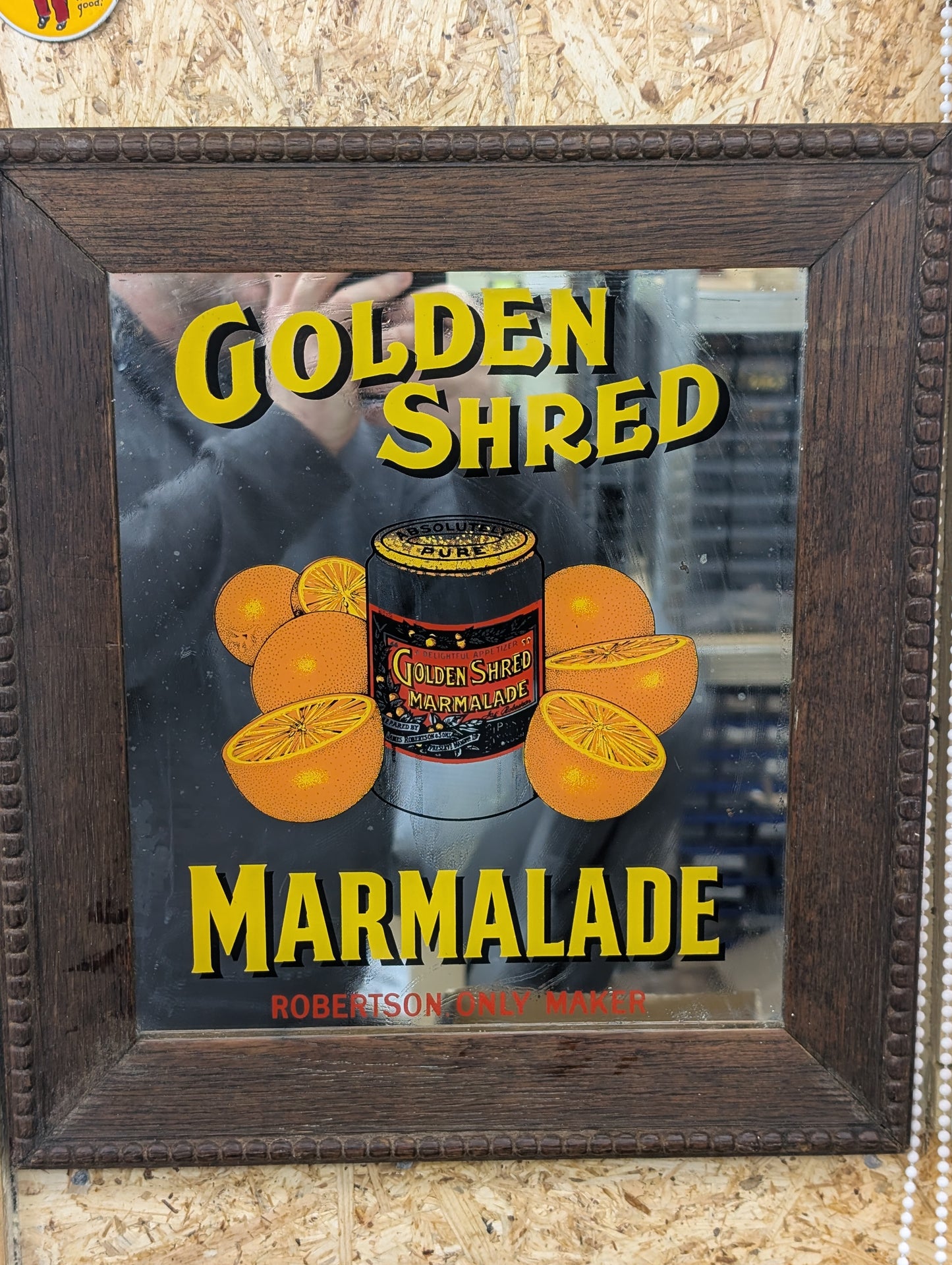Golden Shred Mirror