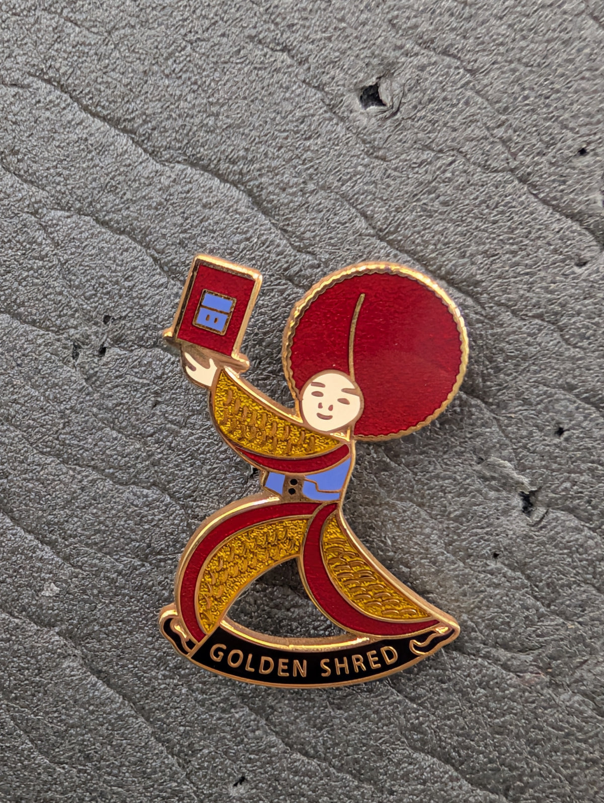 Golden Shred Turban Man