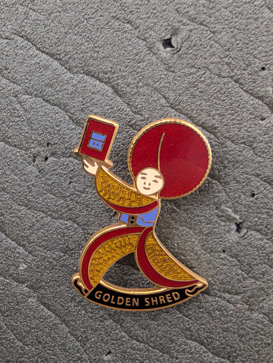 Golden Shred Turban Man