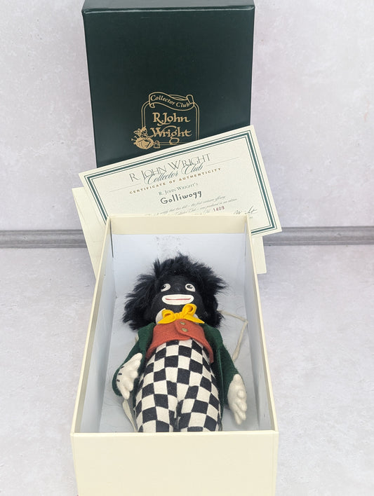 Golliwog by R John Wright Boxed with Cert