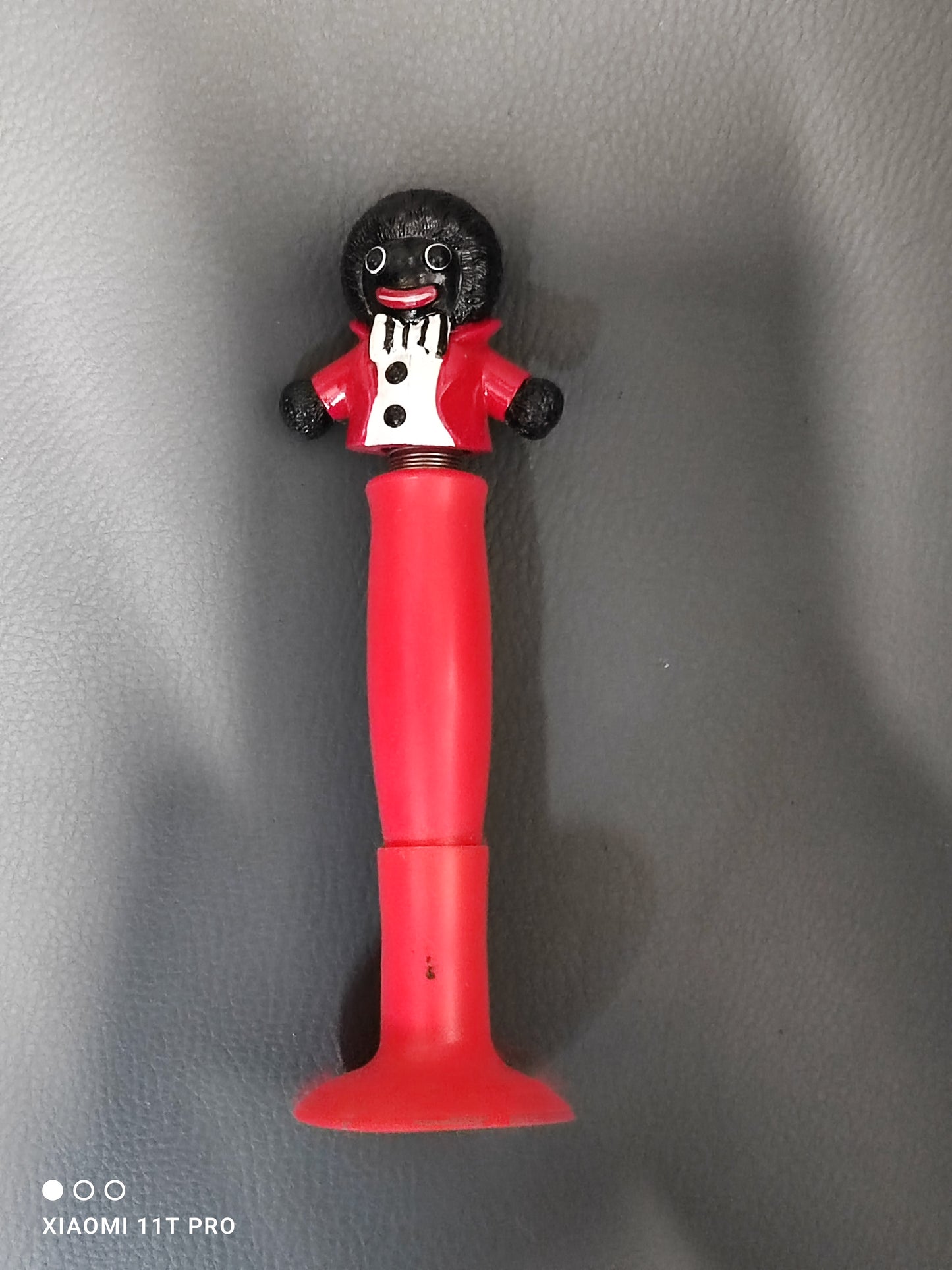 Golly Bobble Head Pen and Base