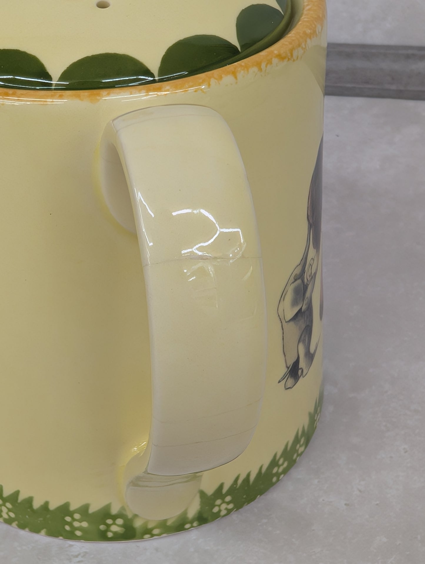 Golly Boxing Elephant Teapot by Carltonware (damage)