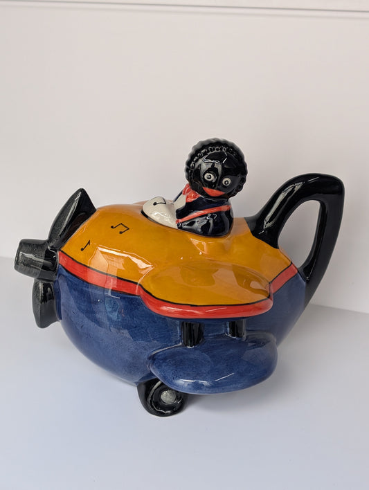 Golly Flying Aeroplane Large Teapot by Carltonware