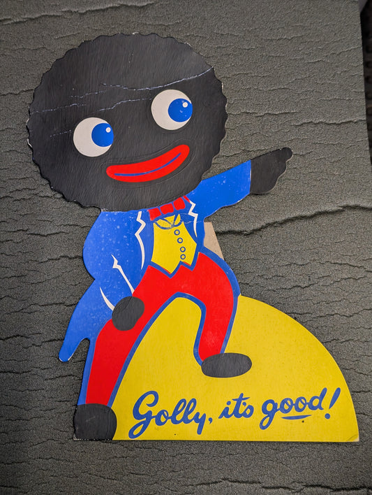 Golly Its Good Showcard Pointing Right