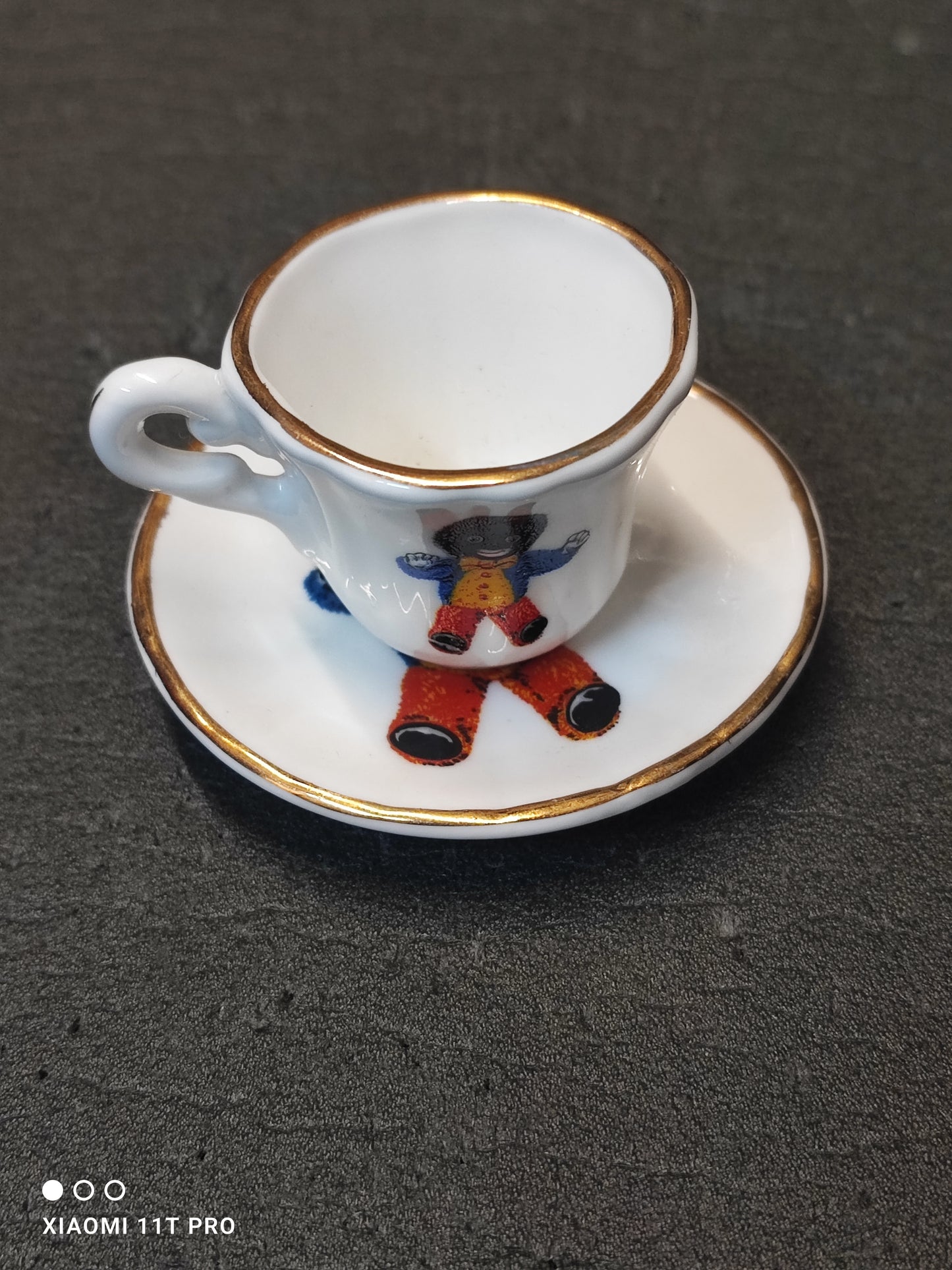 Golly Mini Cup and Saucer