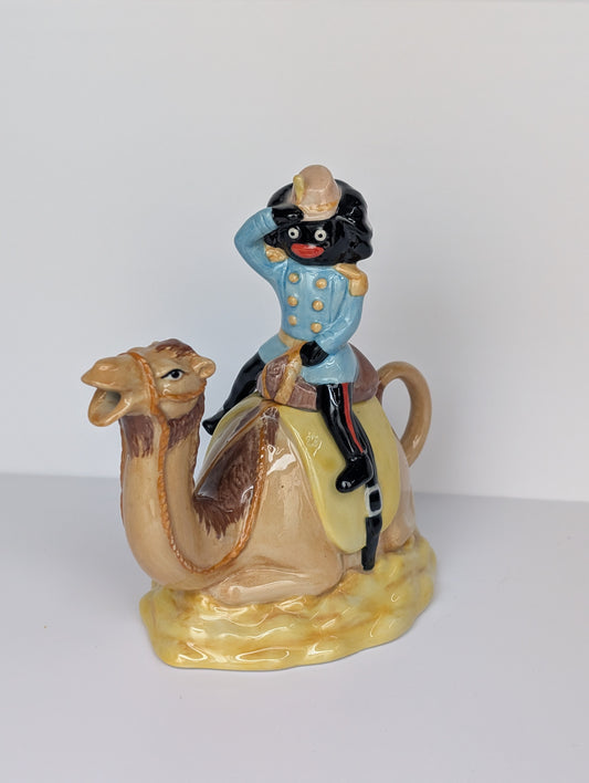 Golly Riding Camel Teapot by Carltonware