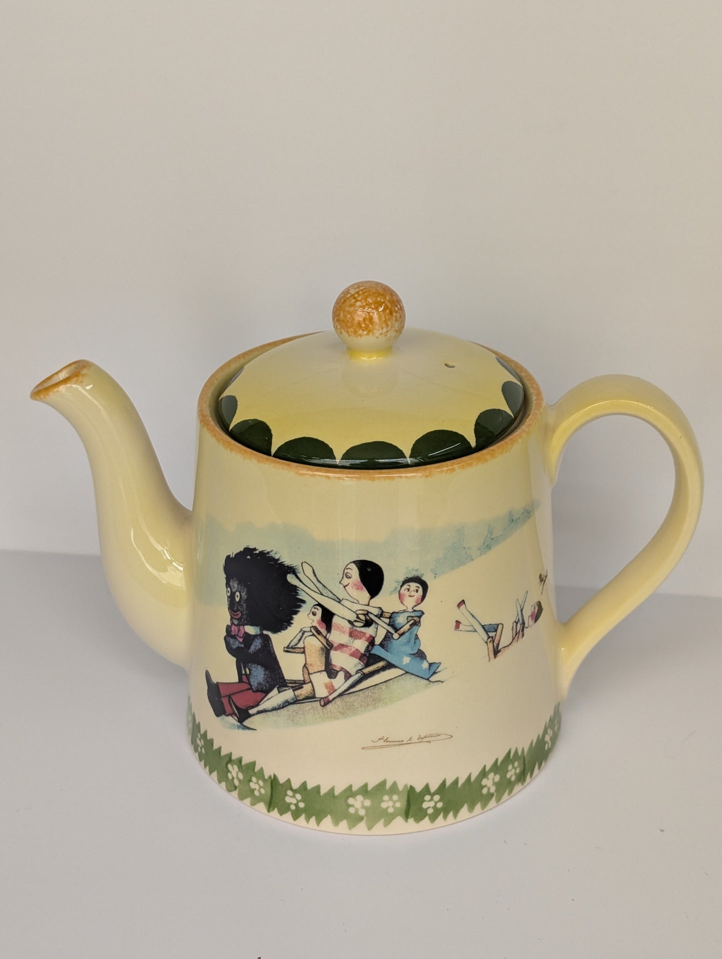 Golly Sledging Teapot by Carltonware