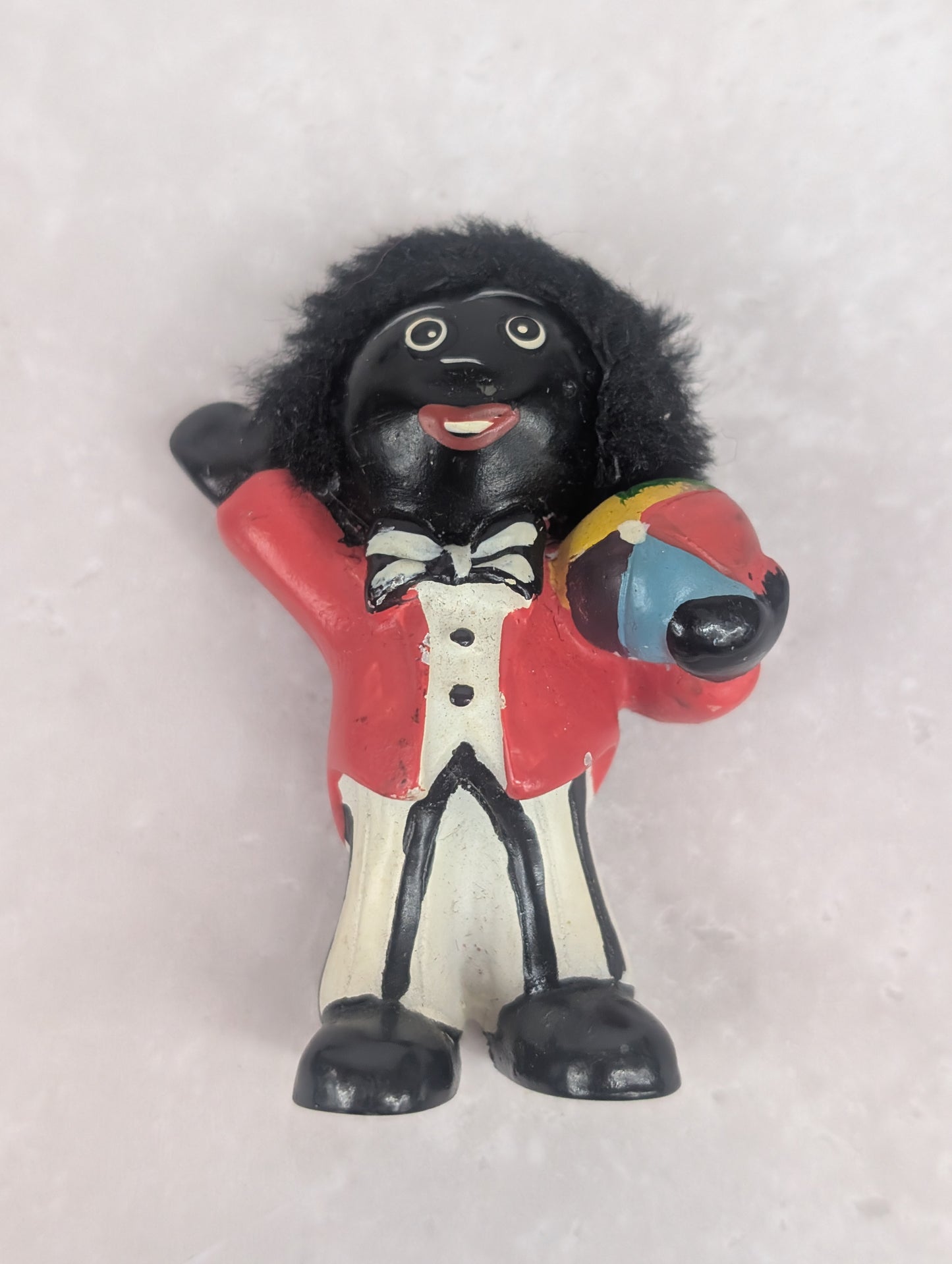 Golly with Ball Fridge Magnet