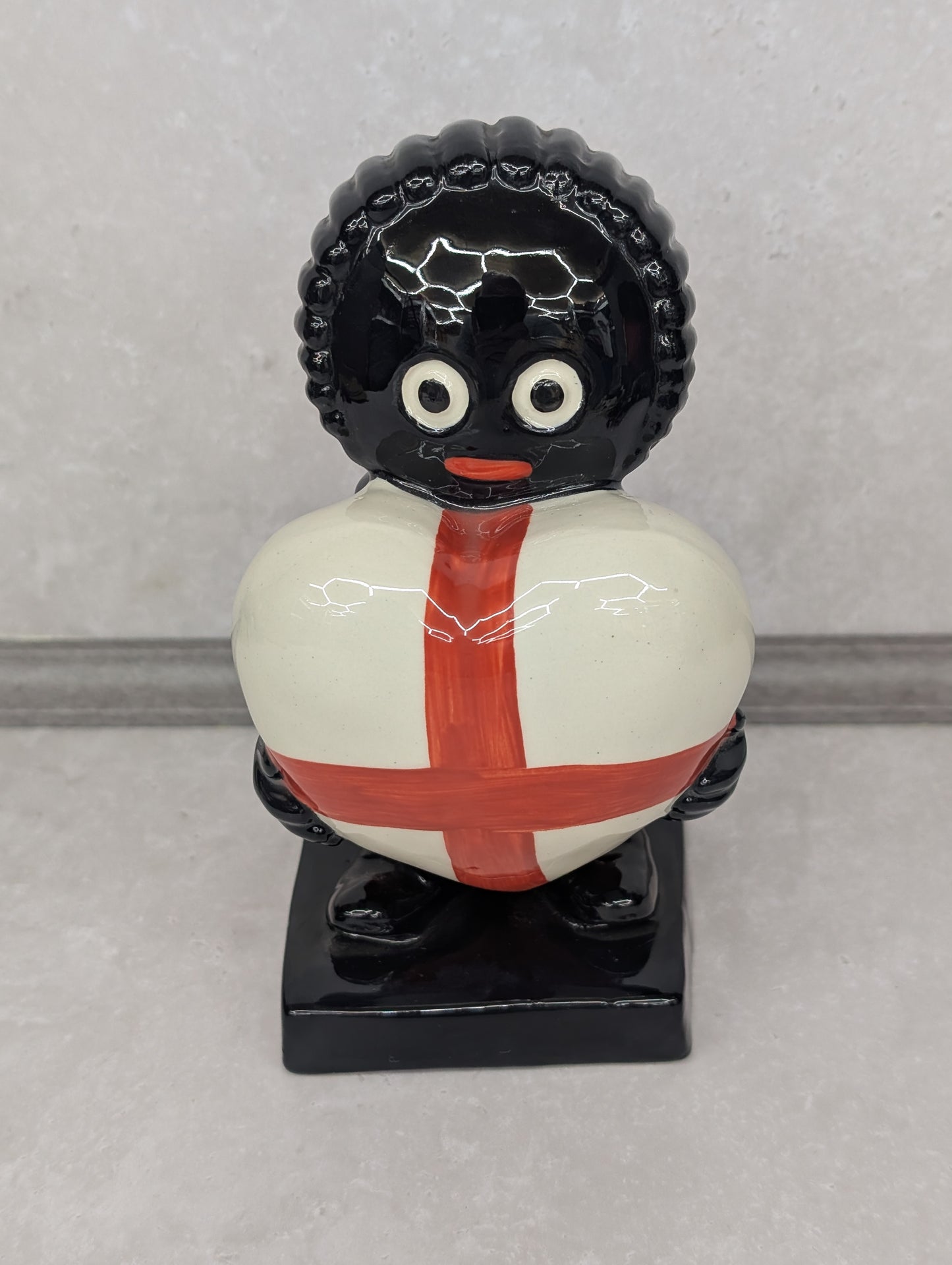 Golly with St George's England Flag Heart by Carltonware