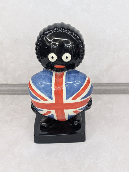 Golly with Union Jack Heart by Carltonware