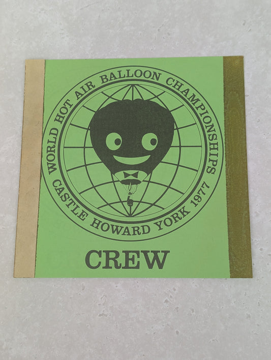 HB2 Green Castle Howard Balloon Crew Card