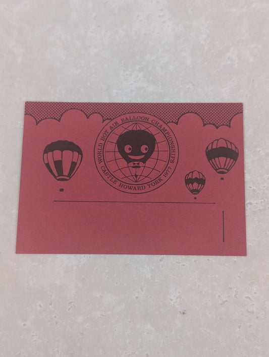 HB3 Maroon Castle Howard Balloon Reps Card