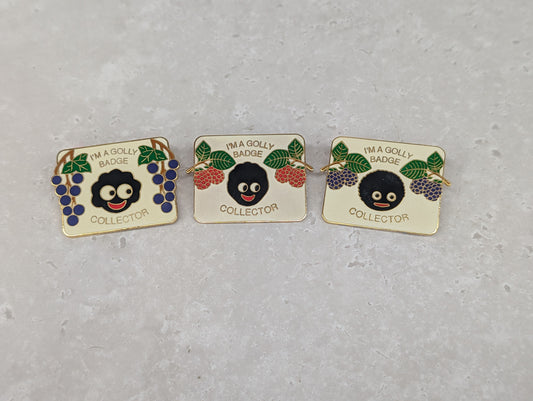 Im a Golly Badge Collector Set of 3 Badges