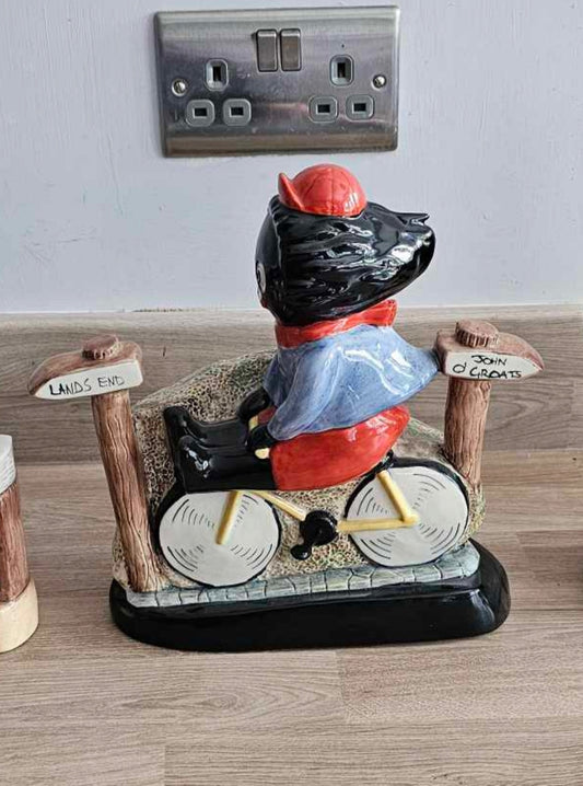 Lands End to John o Groats Golly Cyclist by Carltonware