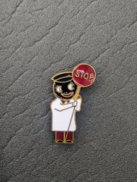 Lollipopman - NO STAMP Fattorini Die WHITE HAND