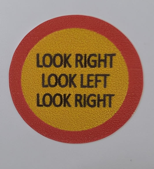 Lollipopman Replacement Sticker