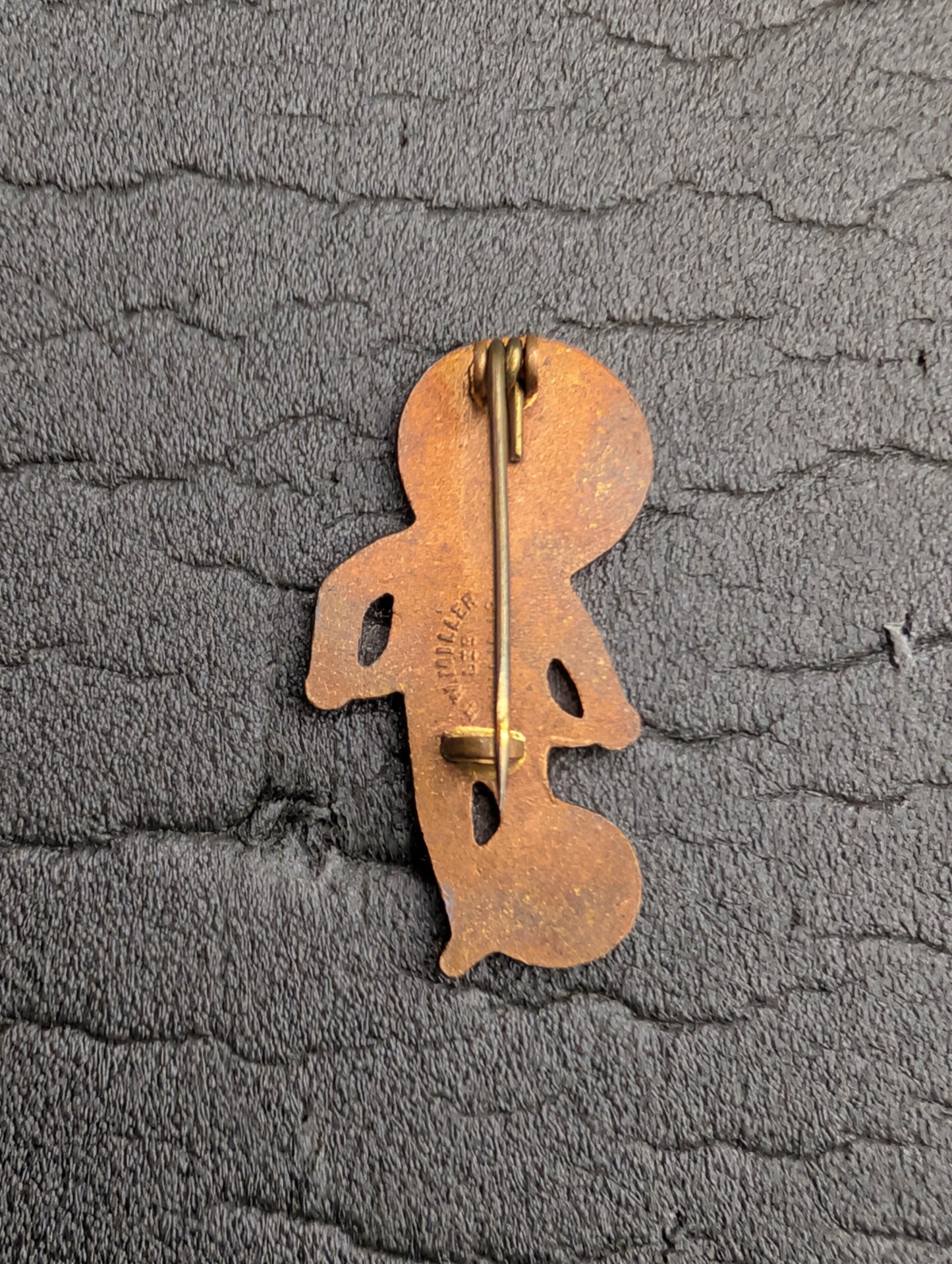 Miller Type ll White Ball Eyes Down Stamp Rotated Left