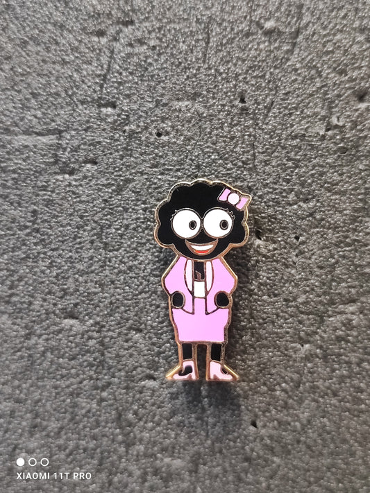 Mini Girl in Pink Suit