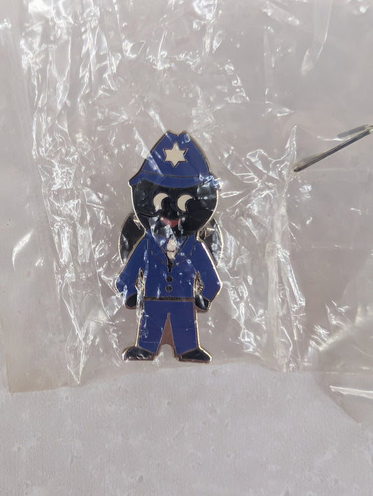 Mini Policeman Blue Shirt White Tie