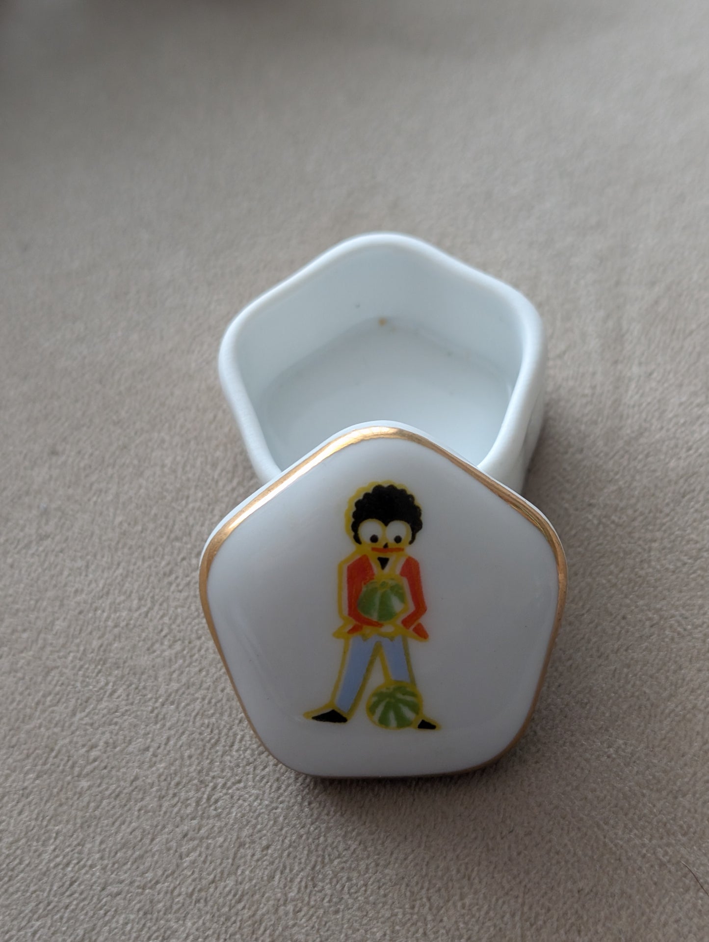 Miniature China Trinket Box