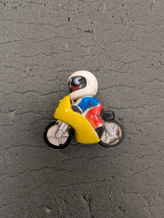 Motorcyclist Pencil Topper