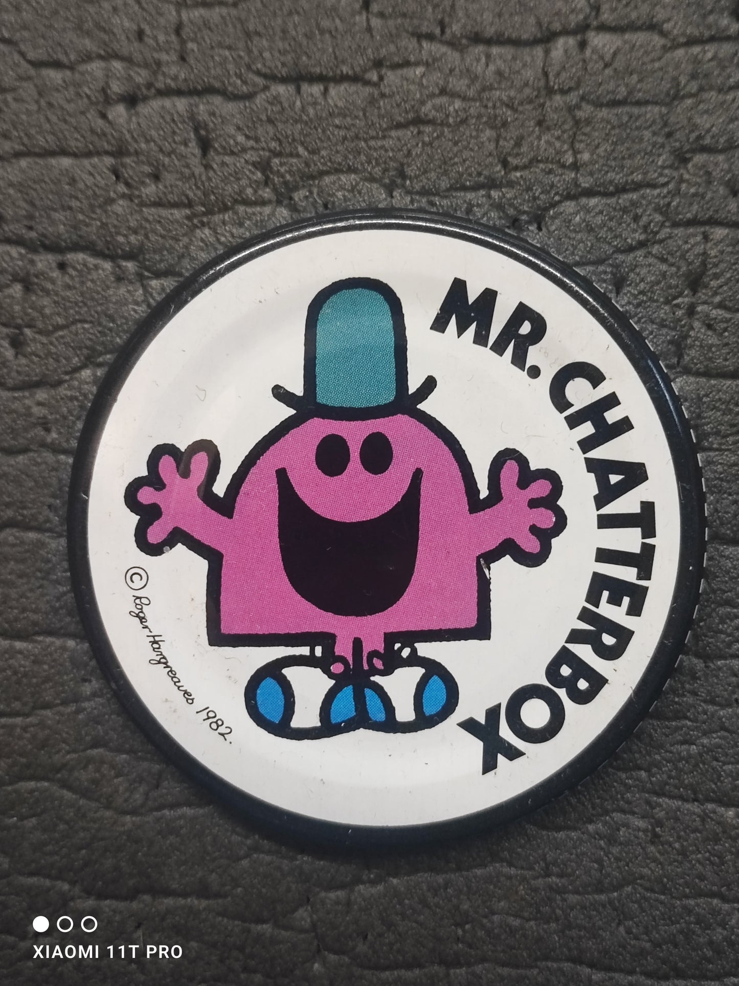 Mr Chatterbox Jar Lid