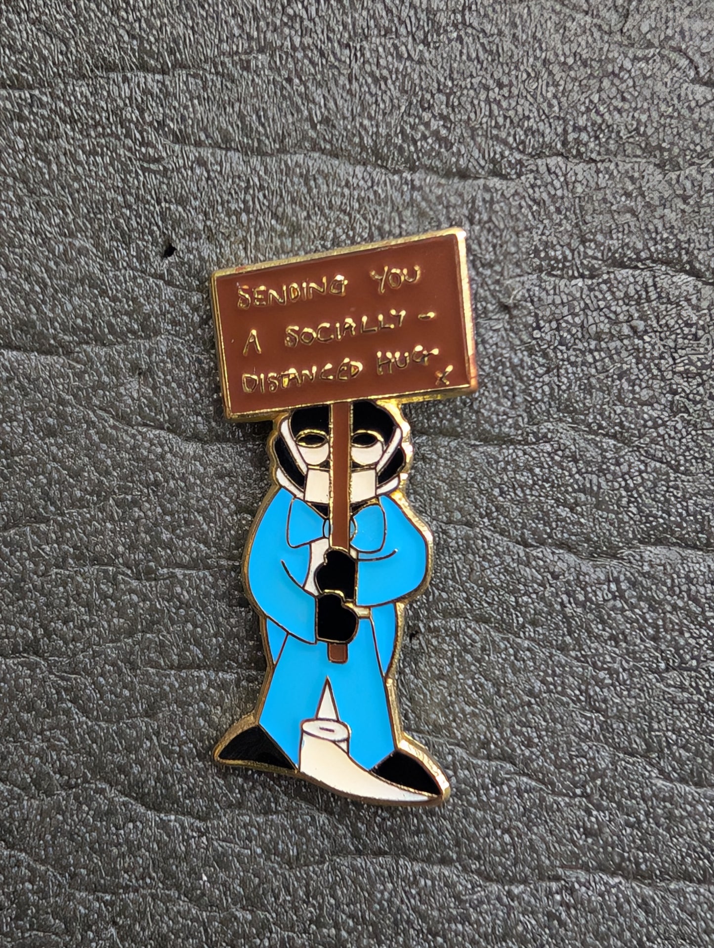 NHS Blue Special Social Distancing Badge