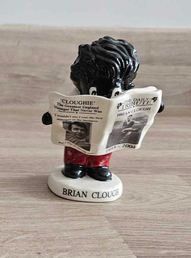 Newspaper Reader "Brian Clough" by Carltonware