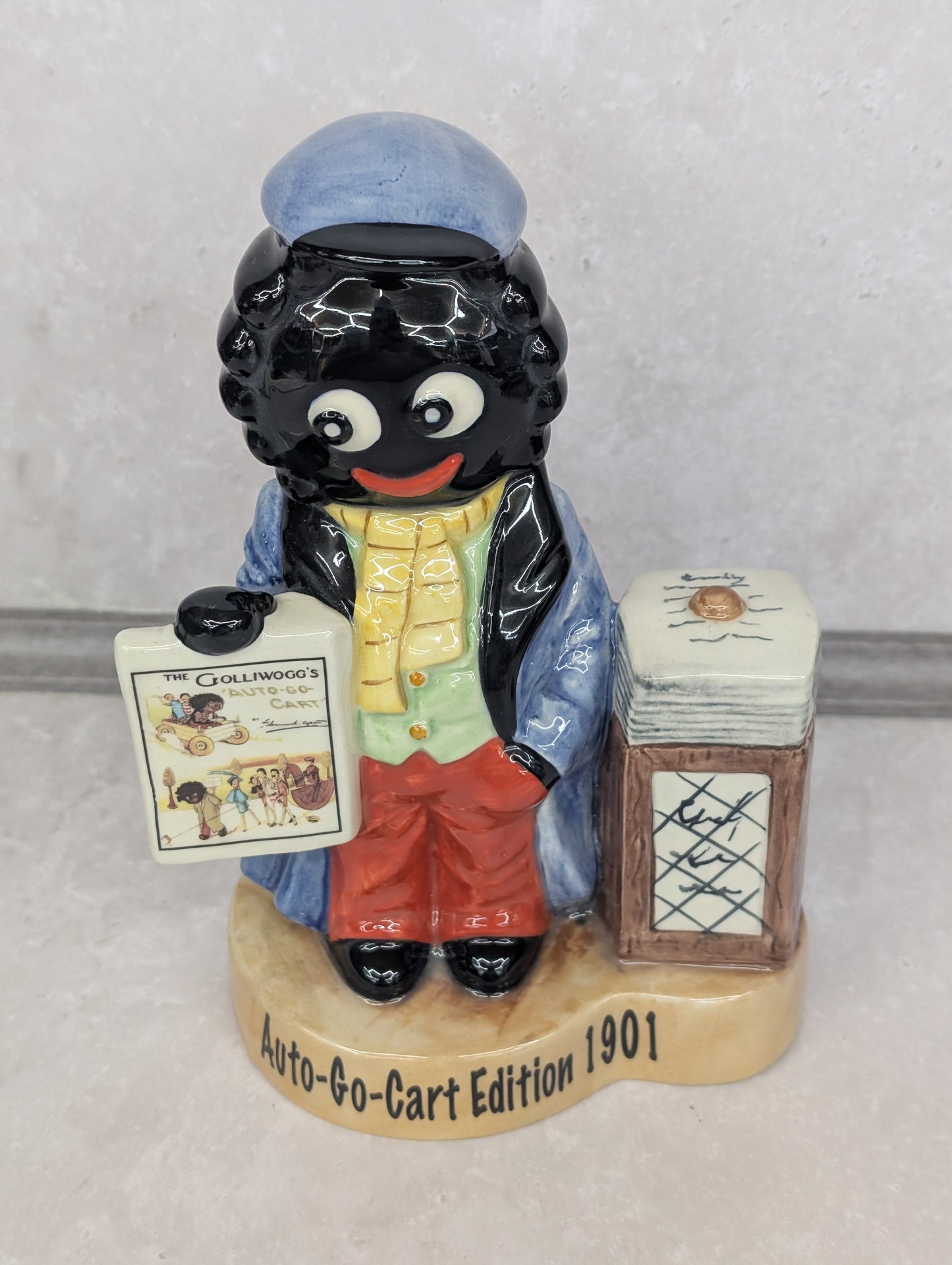 Newspaper Vendor Auto Go Cart by Carltonware