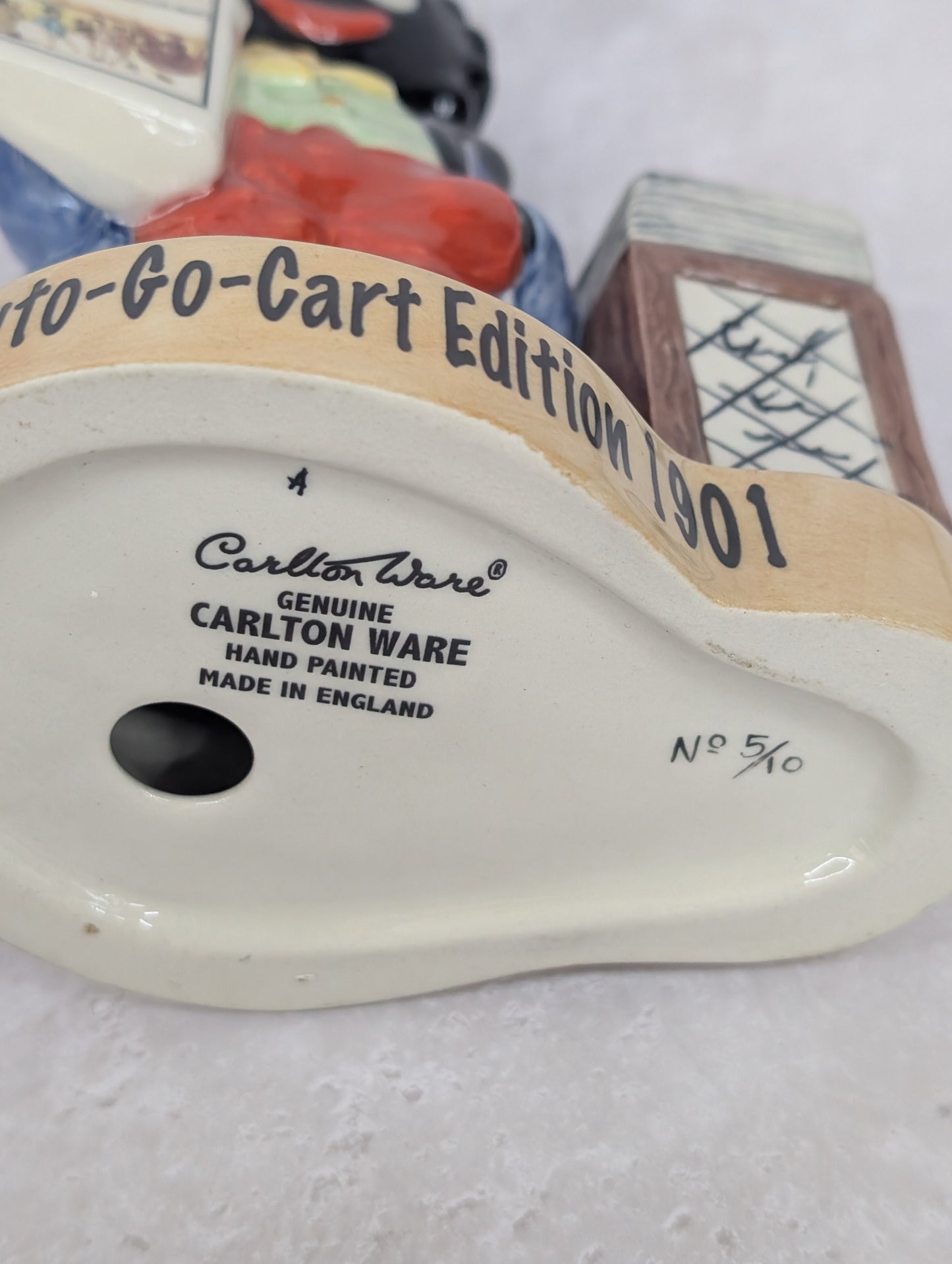 Newspaper Vendor Auto Go Cart by Carltonware